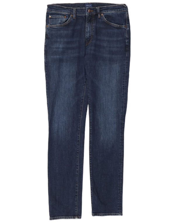 Мужские джинсы Gant Hayes Slim W36 L36, темно-синий, хлопок