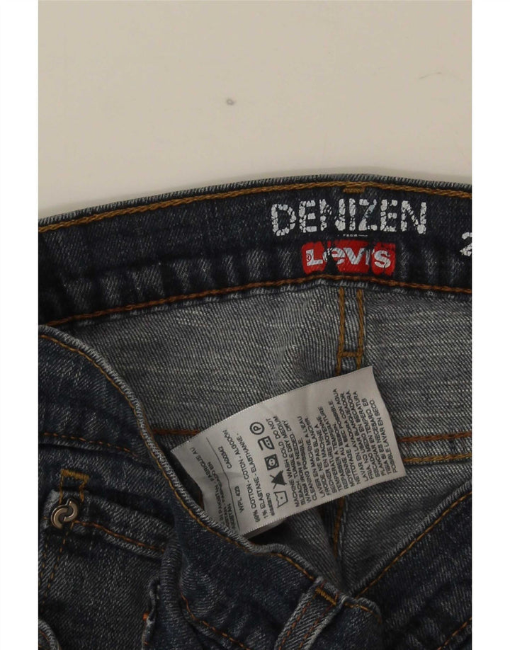 Мужские прямые джинсы Levi's Denizen W34 L30 темно-синие, хлопок