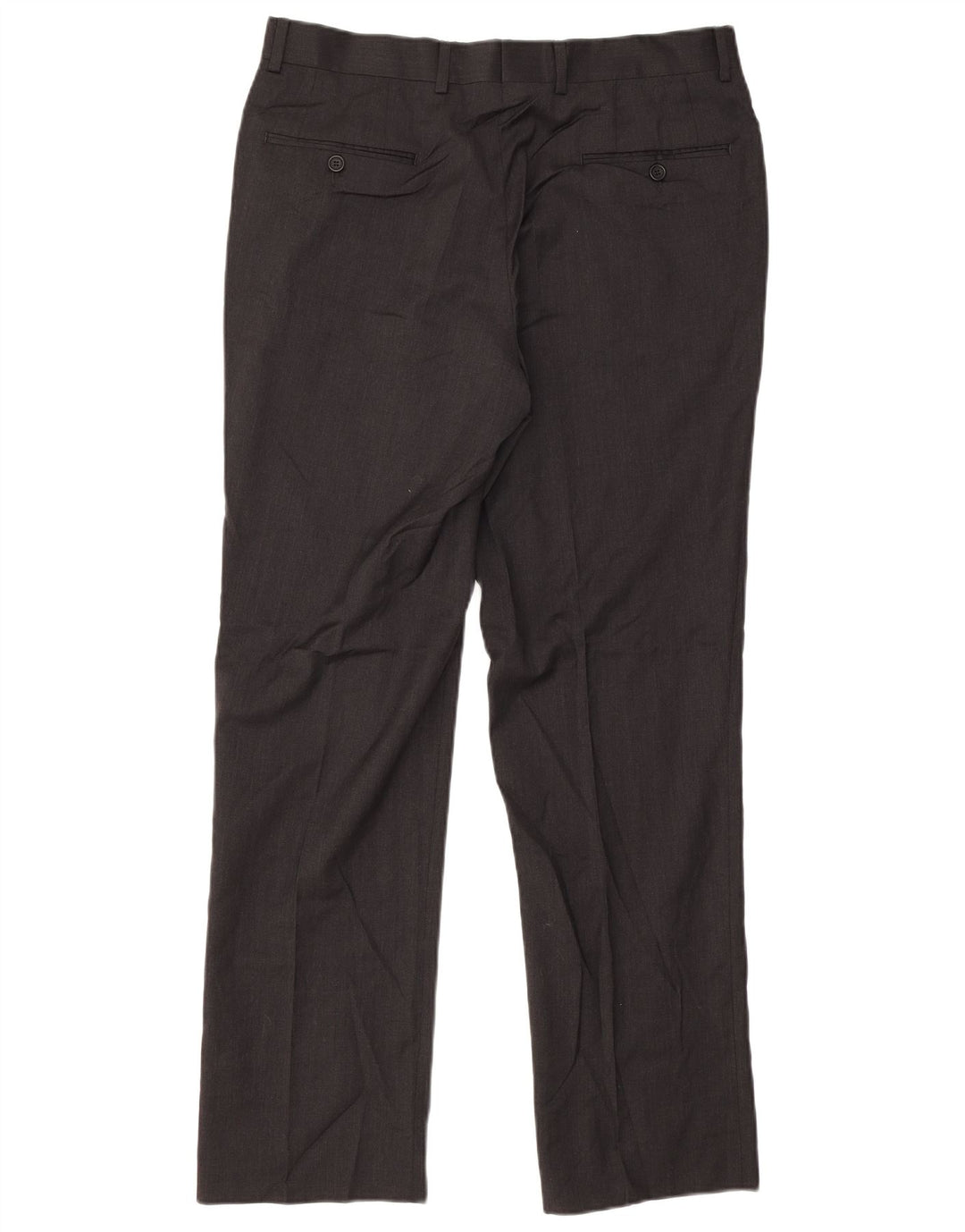 Мужской костюм-двойка с 2 пуговицами Ted Baker, Великобритания 40, большой W34 L31, серая шерсть