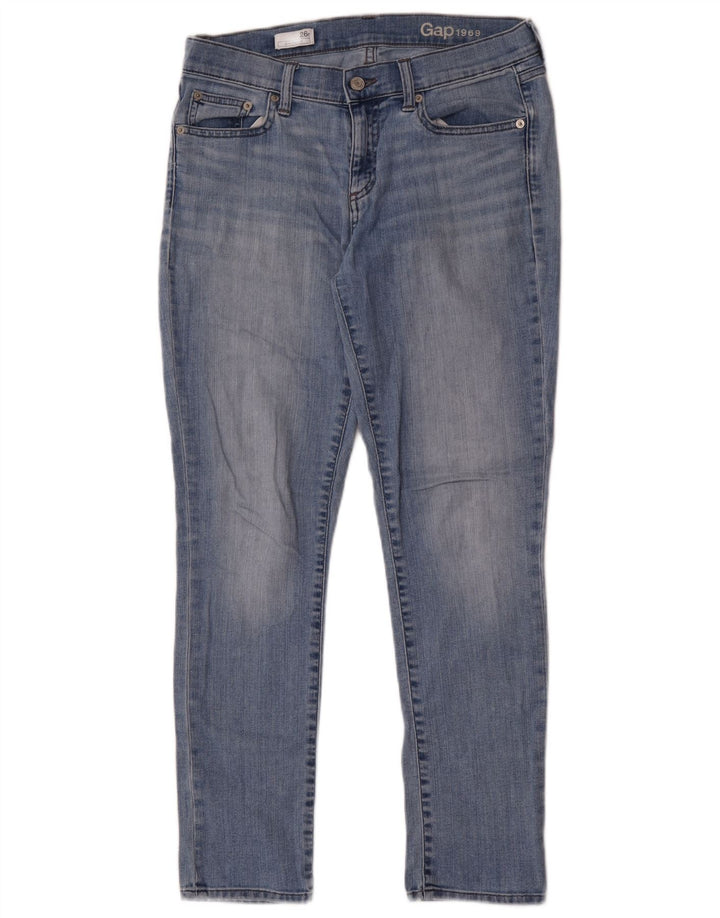 Женские узкие джинсы Gap Girlfriend W26 L29, синие хлопковые