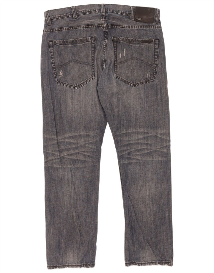 Мужские прямые джинсы Armani Exchange W36 L31 синие