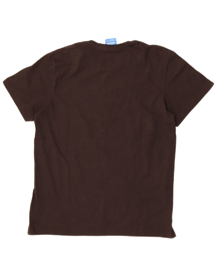 Мужская футболка с рисунком Adidas Top Medium Black