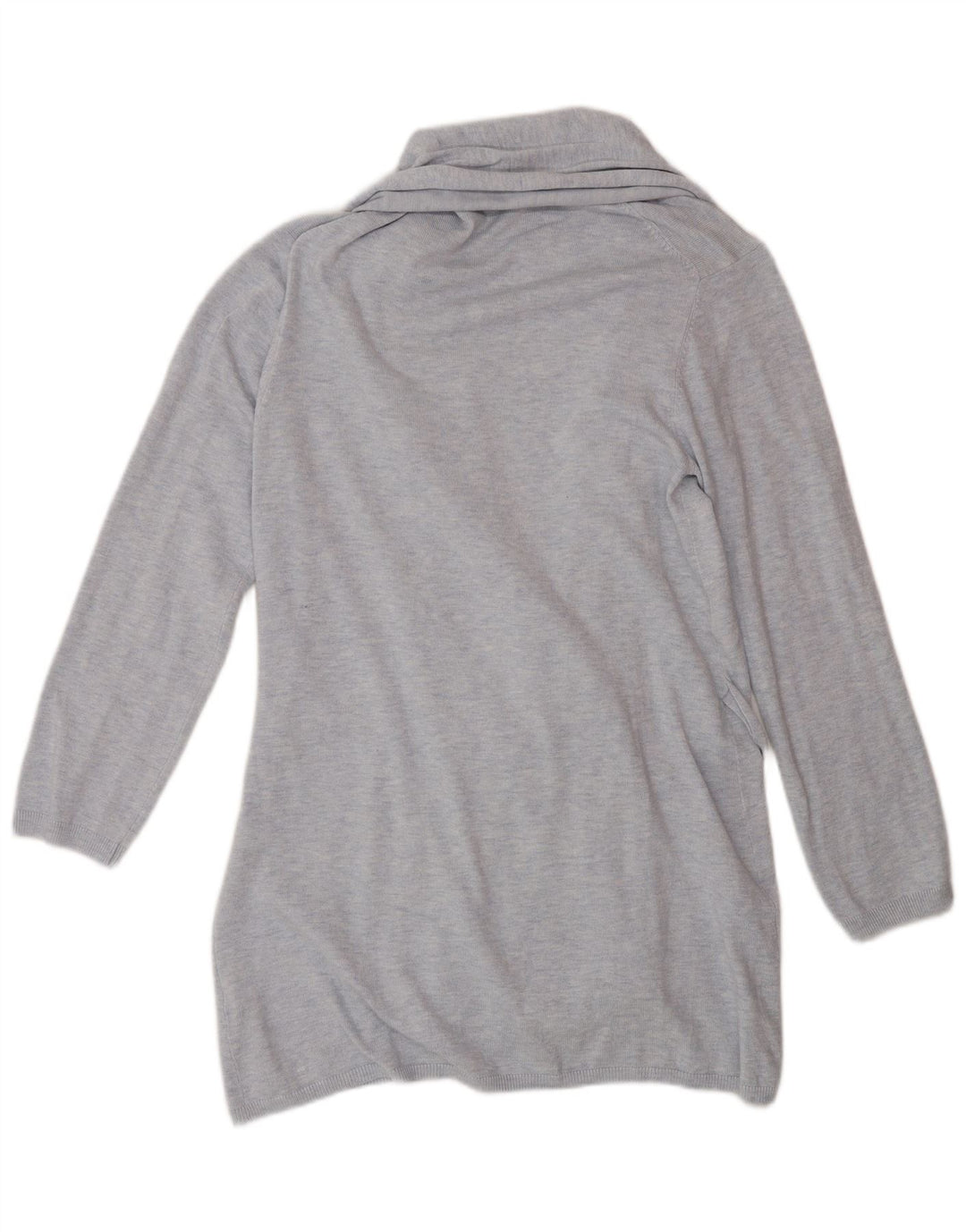 Женский удлиненный кардиган Zara UK 14, средний синий вискоза