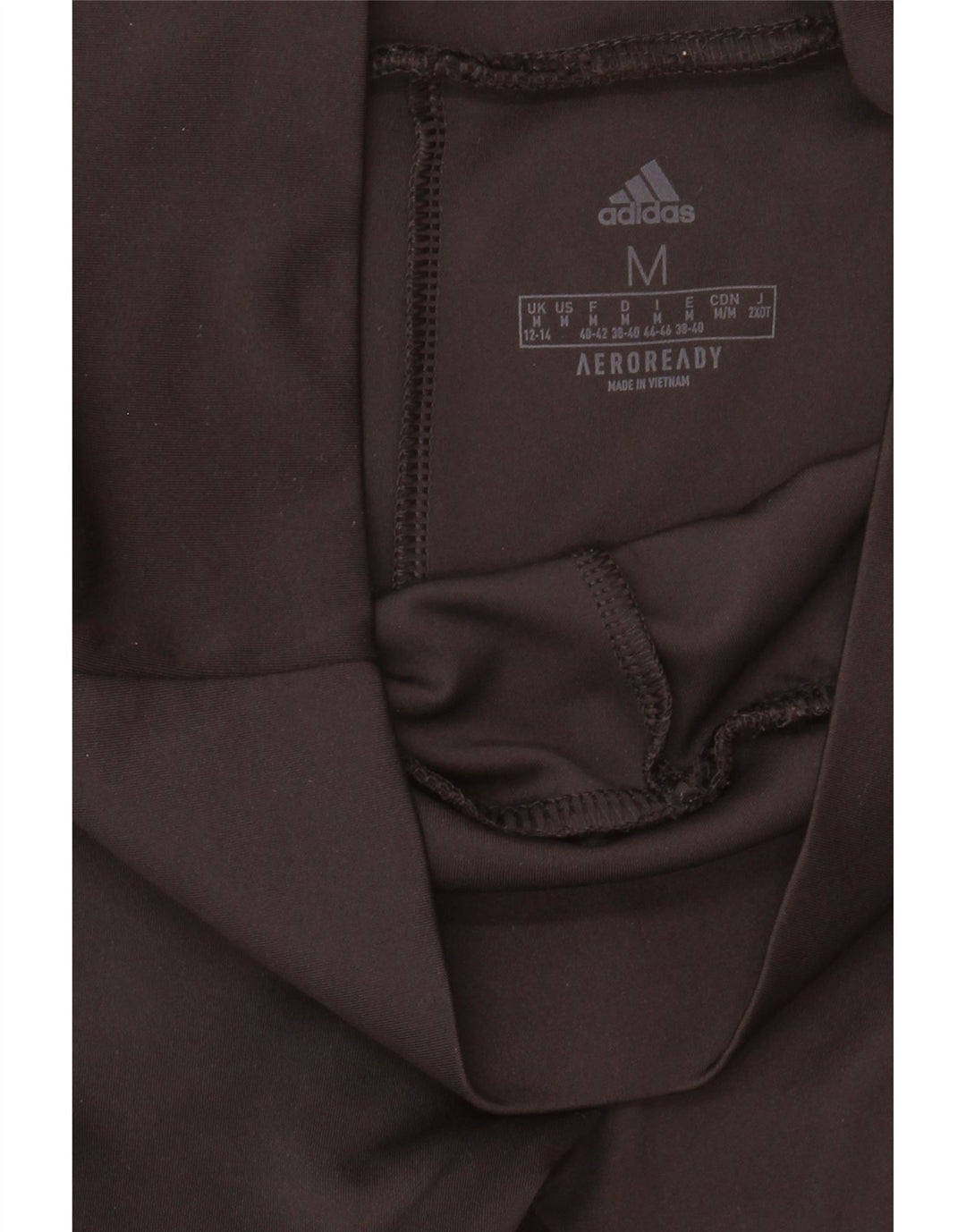 Женские леггинсы ADIDAS Aeroready UK 12/14, средний черный полиэстер