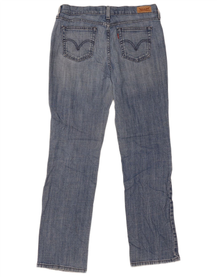 Женские прямые джинсы Levi's 505 США 8, средние W33 L32, синие, хлопок