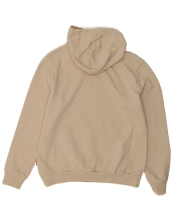 Женский джемпер с капюшоном PUMA UK 16, большой, бежевый, хлопок