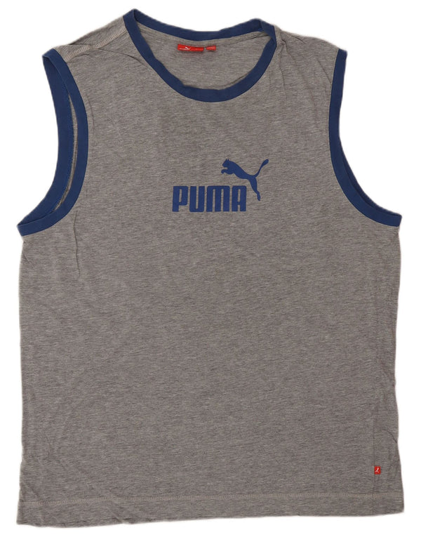 Мужской жилет с рисунком PUMA 2XL, серый