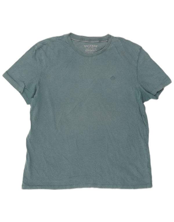Мужская футболка Fat Face Top XL, синий хлопок
