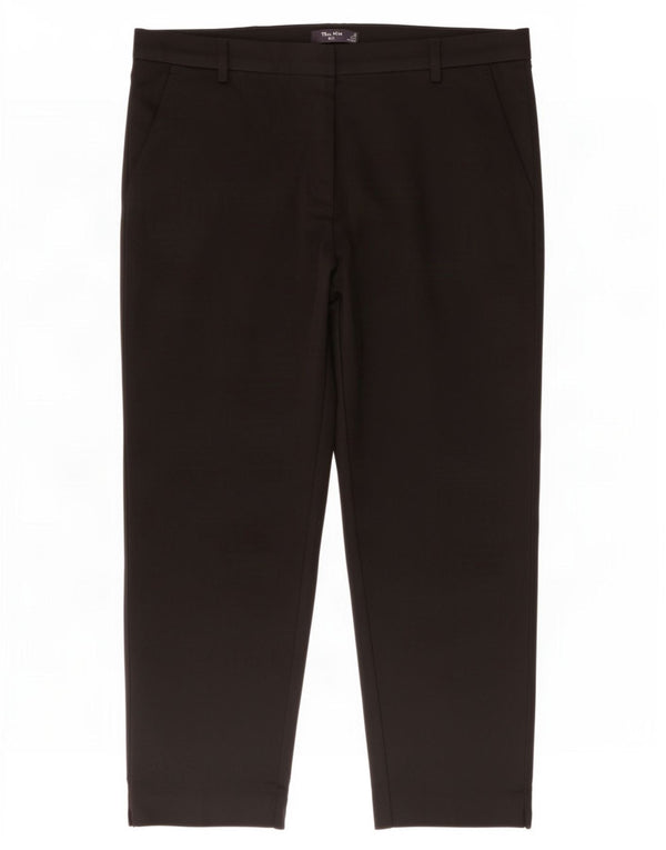 Женские капри Marks & Spencer The Mia Slim UK 20 2XL W40 L23 черные