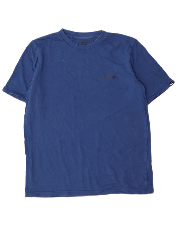 Мужская футболка Berghaus, большой синий хлопок