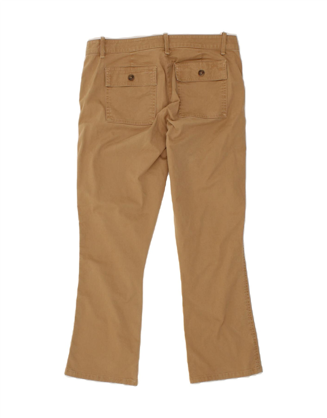 GAP Womens Bootcut Cropped Trousers US 4 Small W27 L25  Brown Vintage Gap and Second-Hand Gap from Messina Hembry 