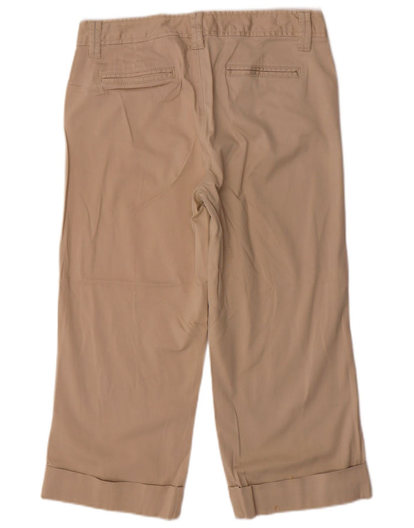 Женские капри EDDIE BAUER Vashon, США 6, средние W32 L21, бежевые