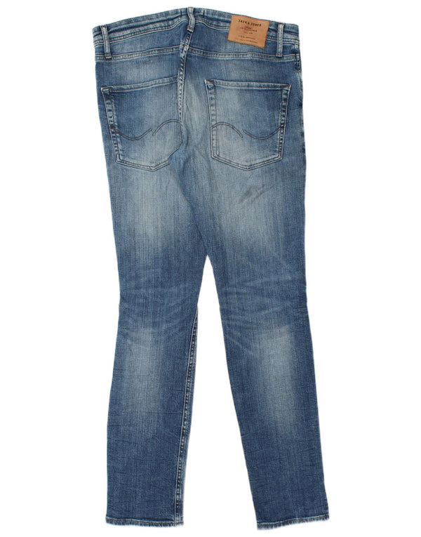 Мужские зауженные джинсы Jack & Jones GLENN W33 L32 синие