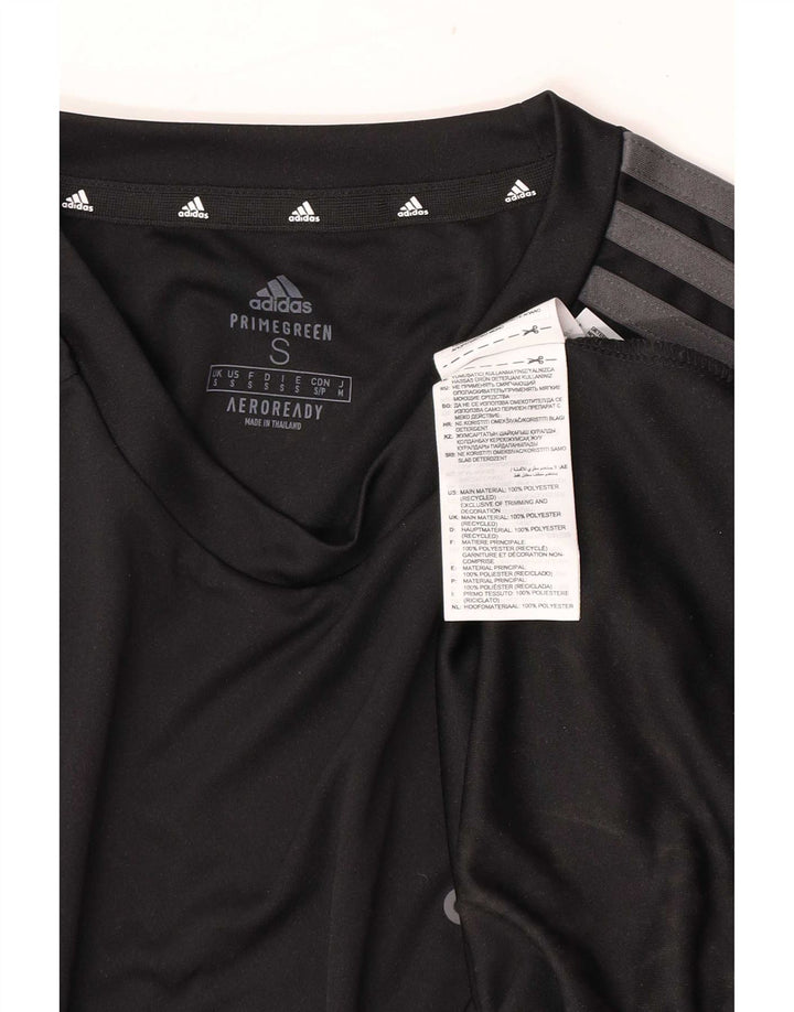 Мужская футболка Adidas Aeroready, маленький черный полиэстер