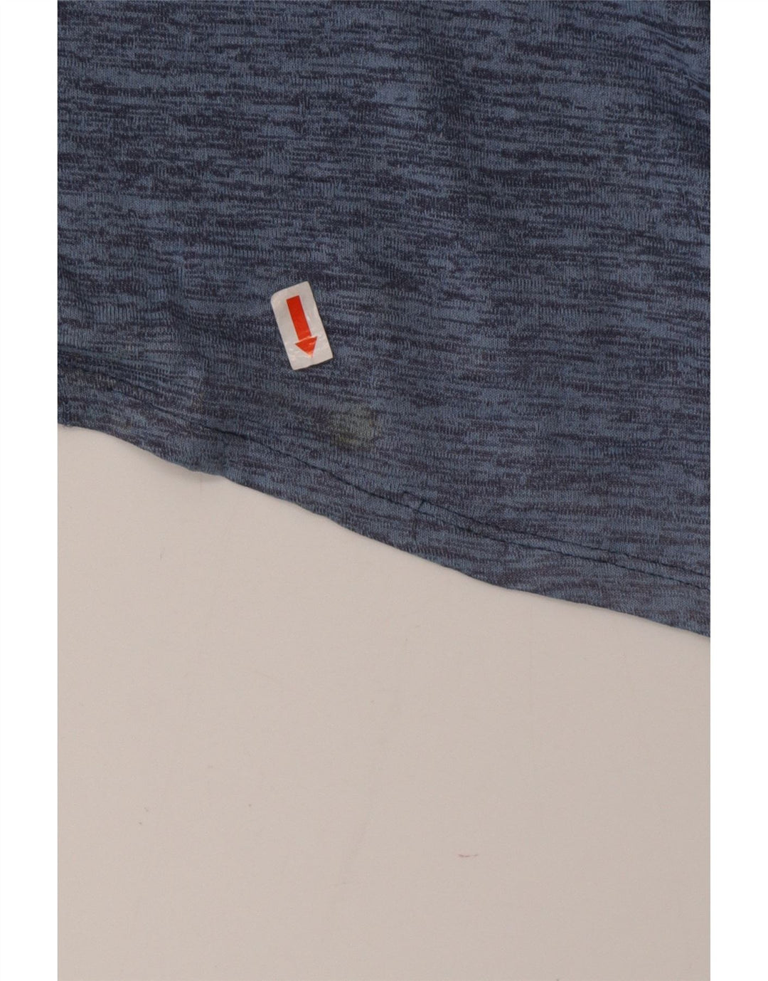 Мужская футболка NIKE Dri Fit Top XL, синий полиэстер с крапинками