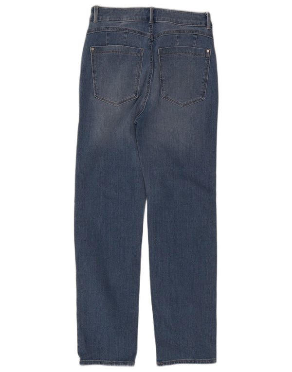 Женские прямые джинсы Sienna Marks & Spencer, Великобритания, 10, маленькие, W27 L27, синие