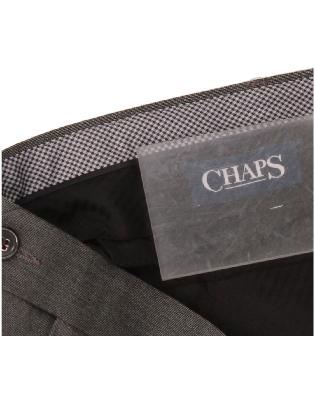 CHAPS Мужские прямые костюмные брюки W42 L30 Серые