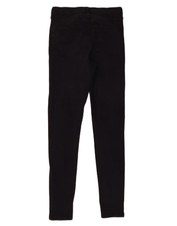 Женские джинсы скинни Topshop W28 L29, черный полиэстер