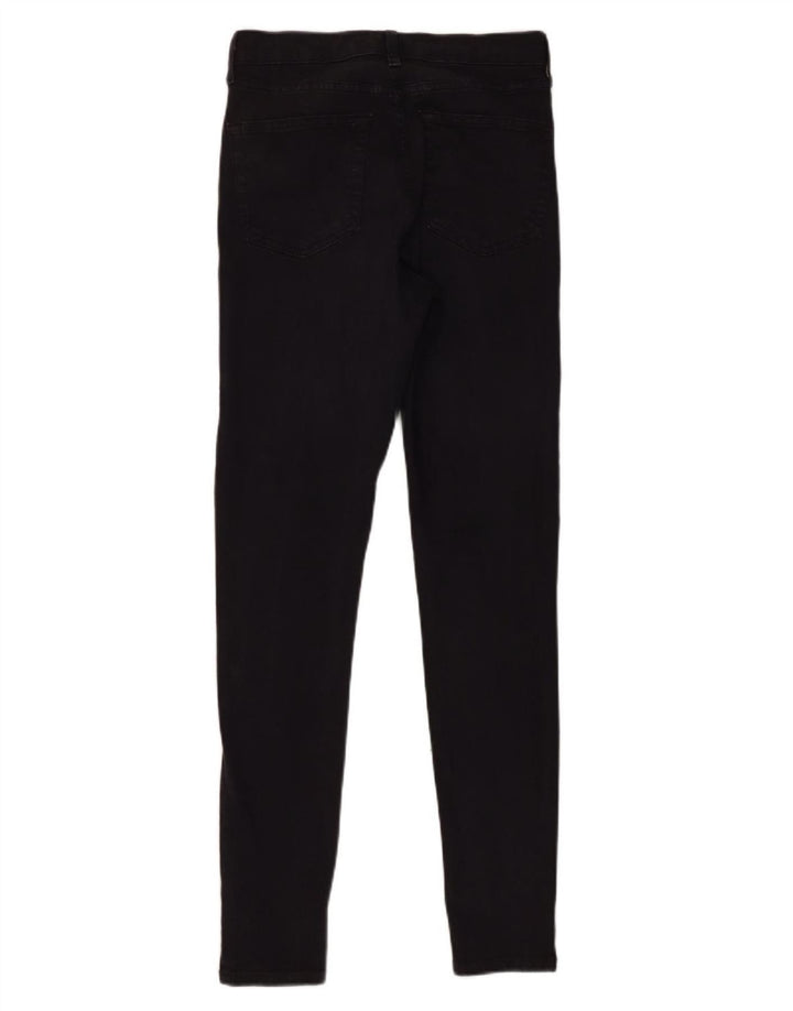 Женские джинсы скинни Topshop W28 L29, черный полиэстер