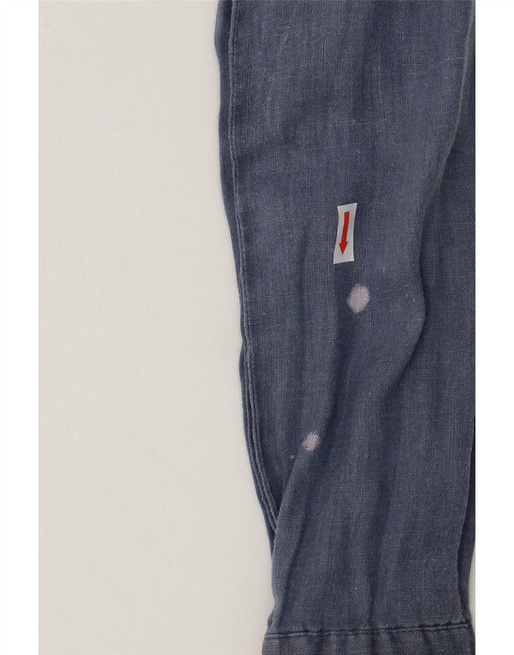 DACK'S Womens Shirt Medium Navy Blue Vintage Dack's and Second-Hand Dack's from Messina Hembry 