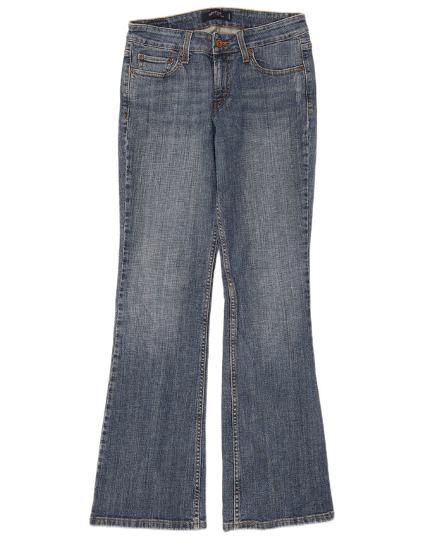 Женские джинсы LEVI'S 518 Super Low Bootcut США 5, средние W28 L31, синие, хлопок