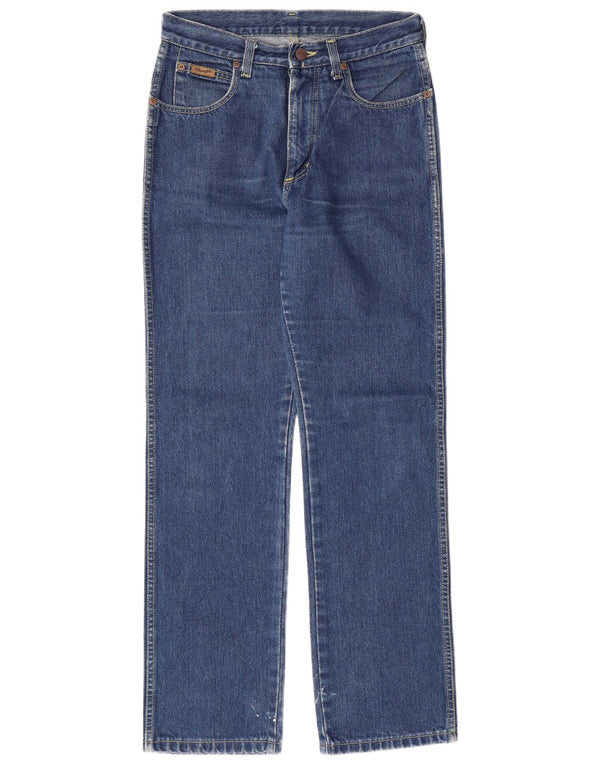 Мужские прямые джинсы WRANGLER W30 L30 темно-синие, хлопок