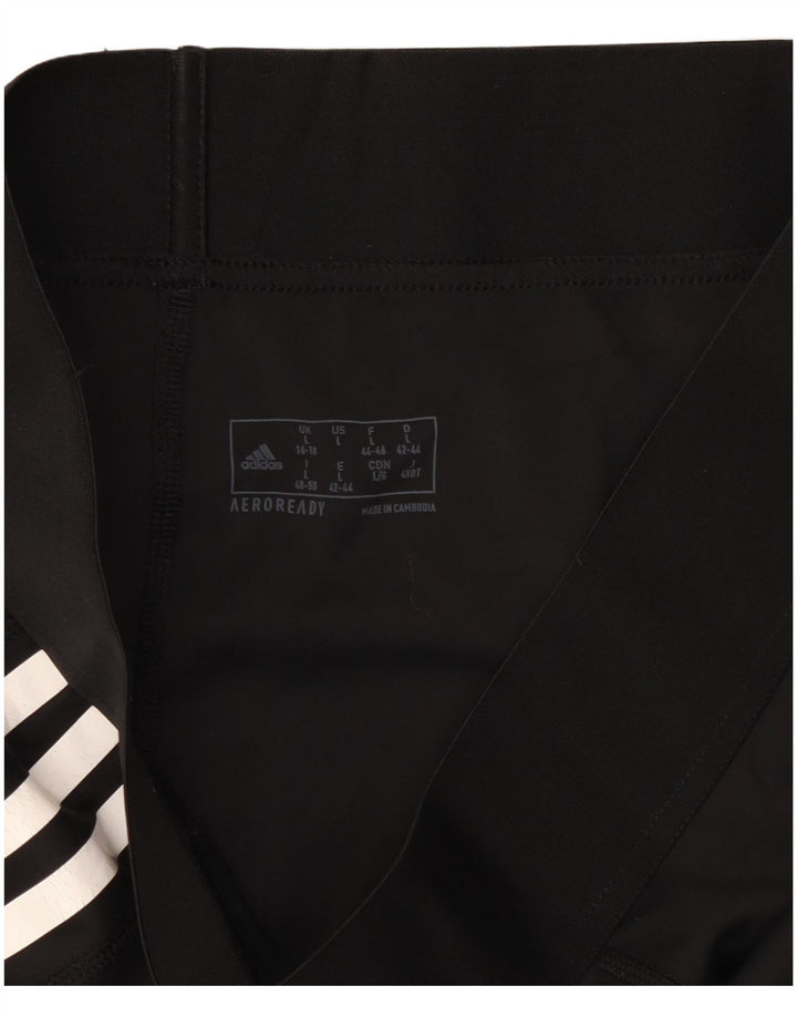 Женские леггинсы Adidas Aeroready UK 16/18, большие черные