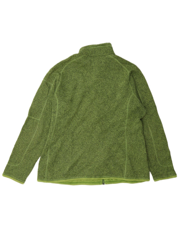 Мужская спортивная куртка Patagonia XL, зеленый полиэстер с крапинками