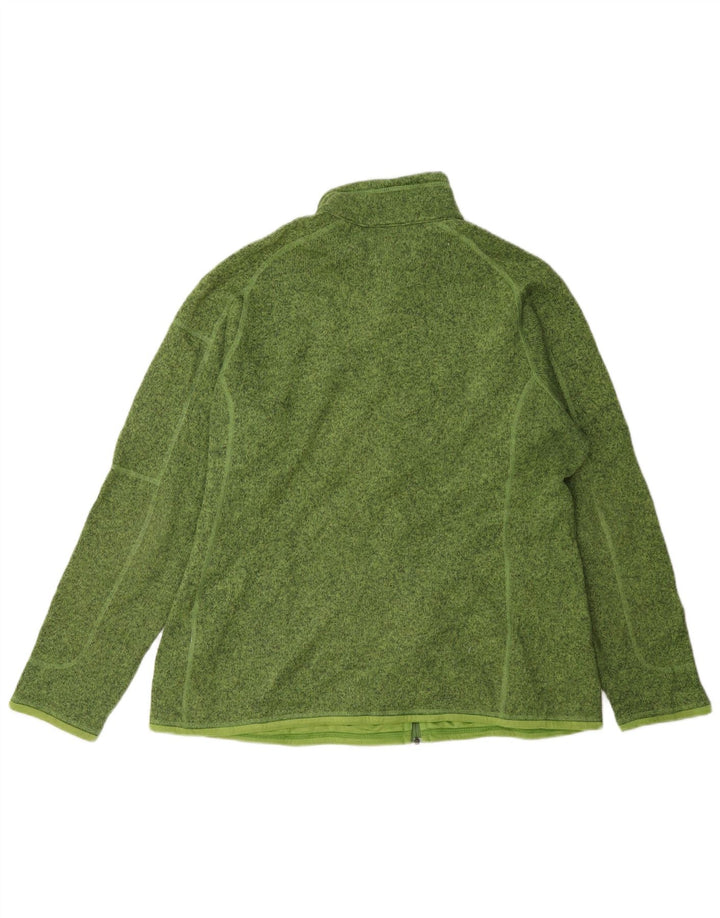Мужская спортивная куртка Patagonia XL, зеленый полиэстер с крапинками