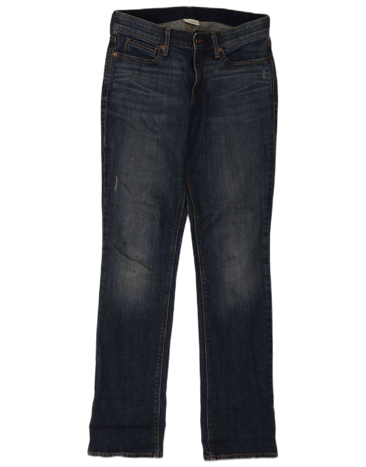 Женские прямые джинсы Levi's US 6, средние W28 L32, темно-синие, хлопок