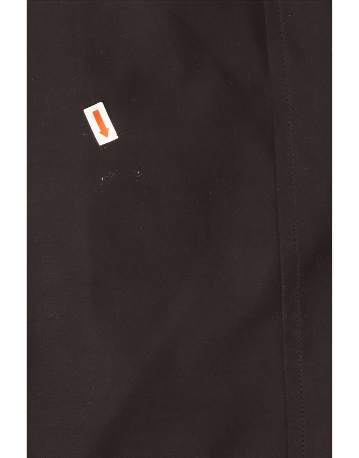 TOMMY HILFIGER Женская ветровка UK 16, большой черный полиэстер