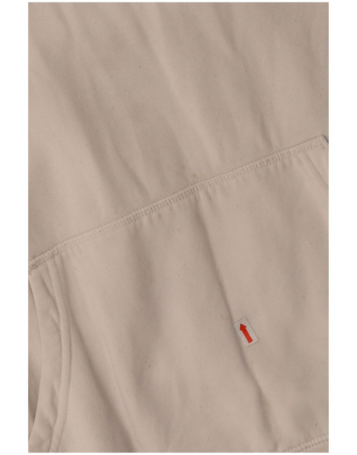 Мужской джемпер с капюшоном NIKE, белый, хлопковый, среднего размера
