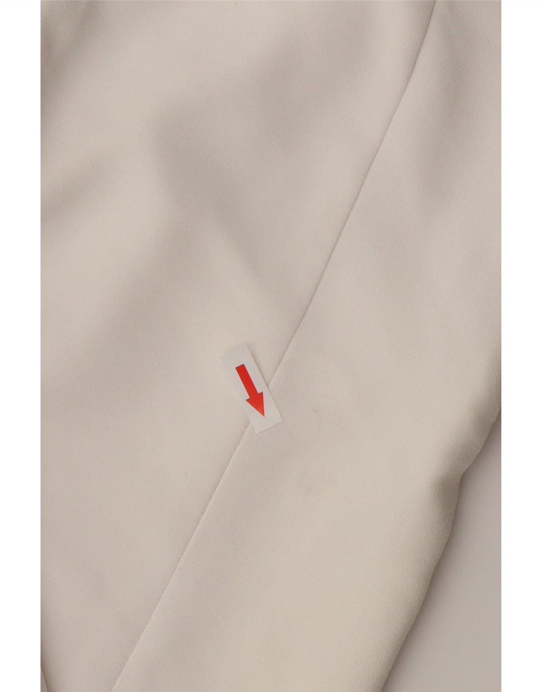 Женский открытый пиджак Zara с рукавами 3/4, Великобритания 18 XL, белый ацетат