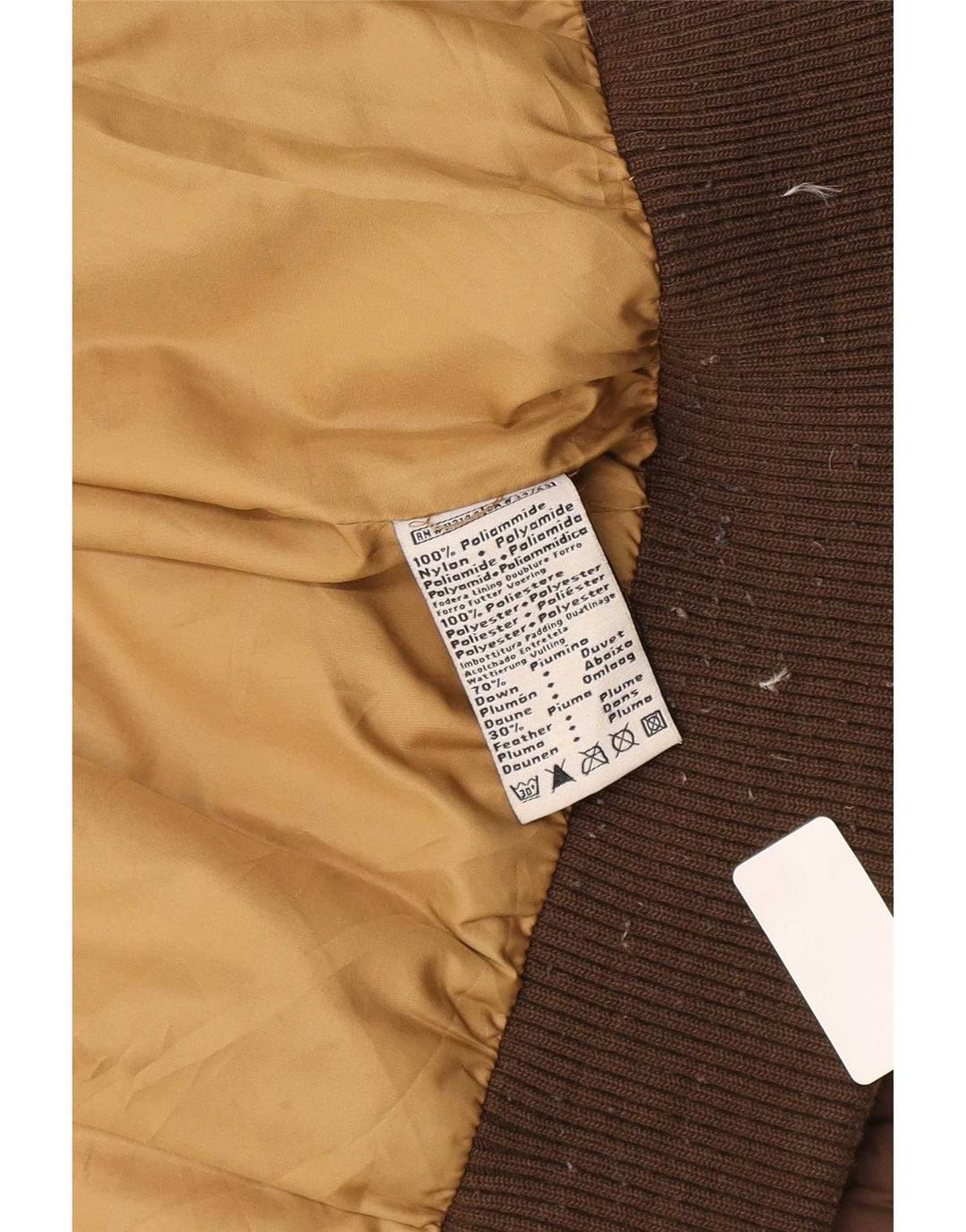 Женская стеганая куртка Kappa UK 46 3XL Коричневый полиамид