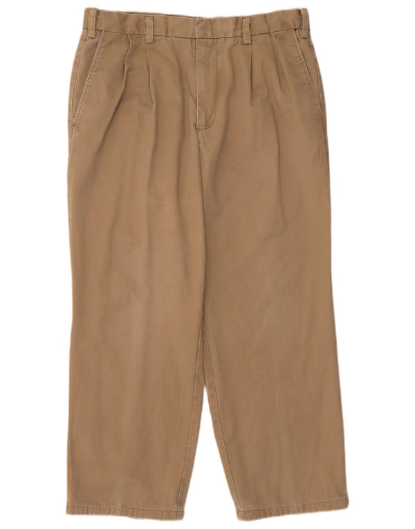 Мужские брюки-чиносы Dockers классического кроя W34 L29 бежевого цвета, хлопок