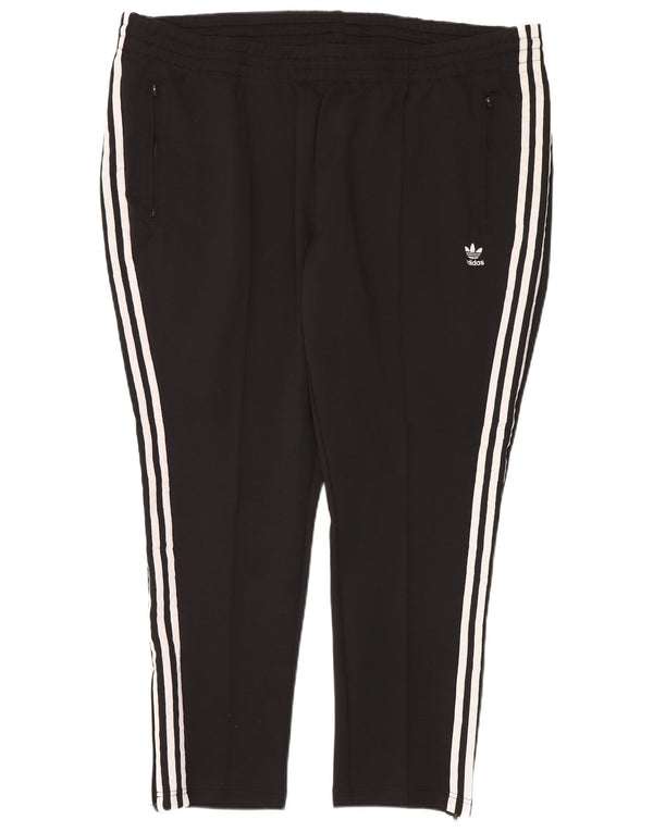 Женские спортивные брюки Adidas UK 28/30 3XL, черные, хлопковые, спортивные