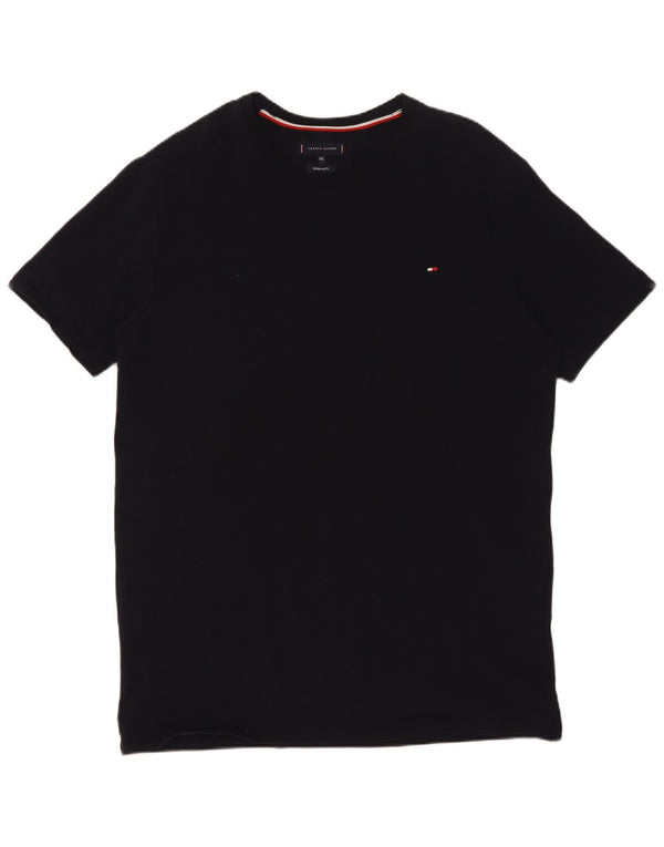 Мужская футболка Tommy Hilfiger Regular Fit, 2XL, темно-синий, хлопок