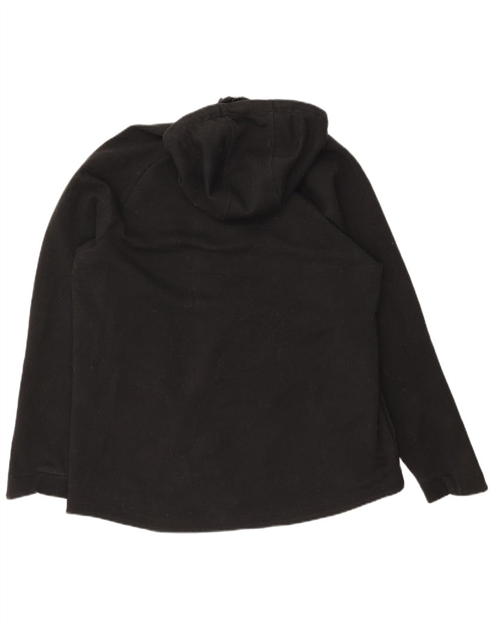 Мужской свитер с капюшоном на молнии RUSSELL ATHLETIC UK 42/44, большой черный полиэстер