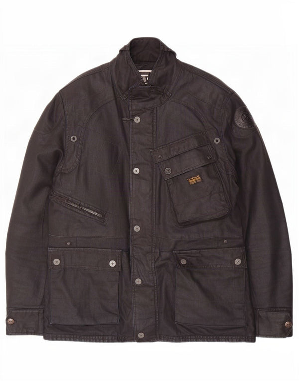 Мужская куртка G-Star Utility UK 42 XL Темно-синяя, хлопок