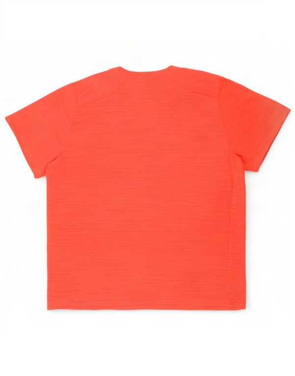 Мужская футболка Nike Dri Fit 2XL, полиэстер с оранжевыми крапинками