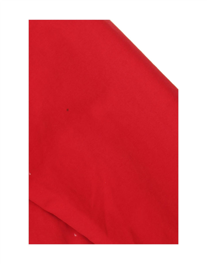 MURPHY & NYE Mens Sailmakers Rain Jacket UK 36 Small Red Polyester Vintage Murphy & Nye and Second-Hand Murphy & Nye from Messina Hembry 