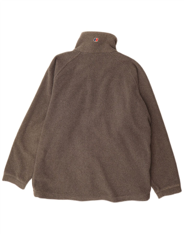 Мужская флисовая куртка Berghaus UK 40, большая серая, полиэстер