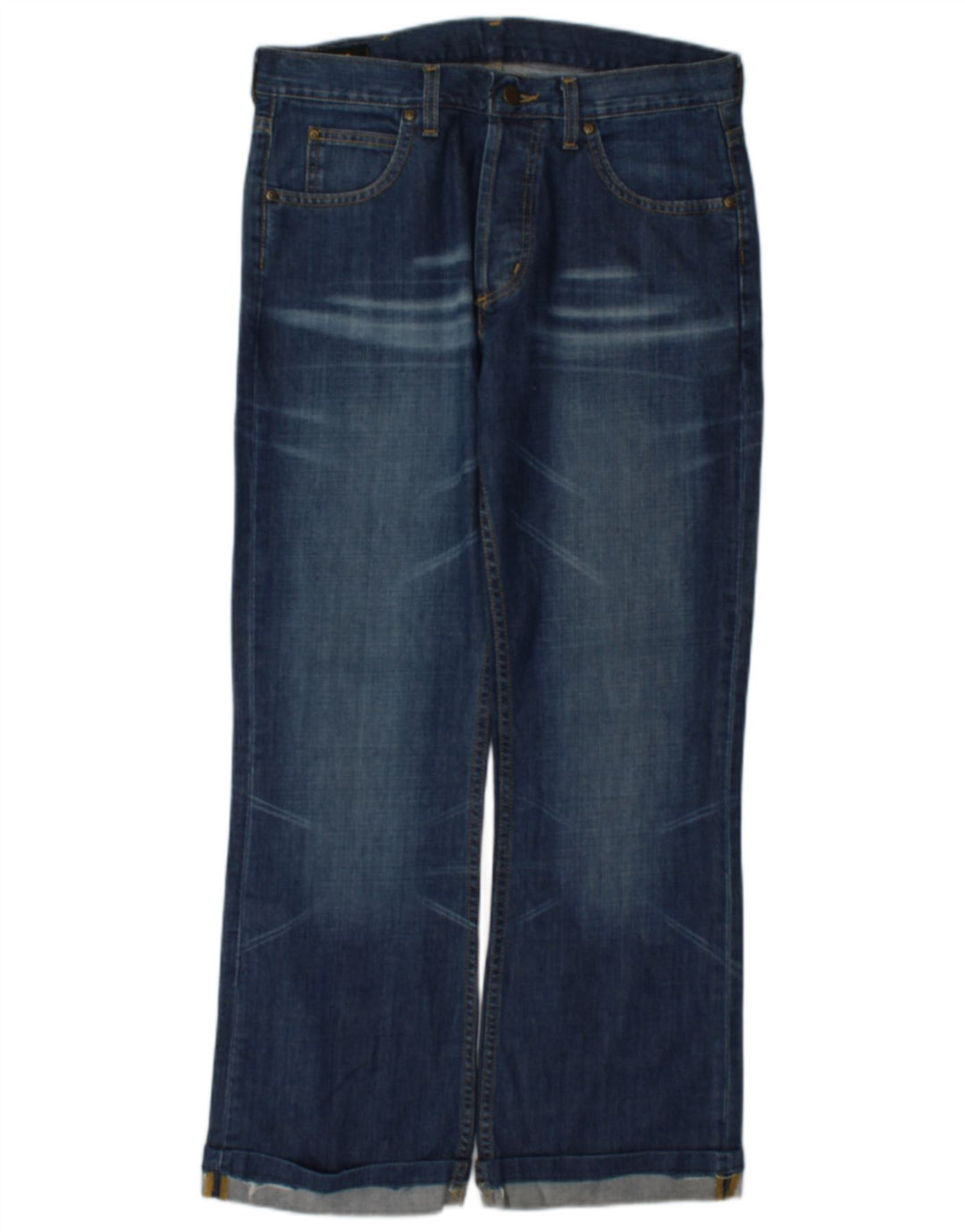 Мужские прямые джинсы Lee Denver W33 L29, синий хлопок