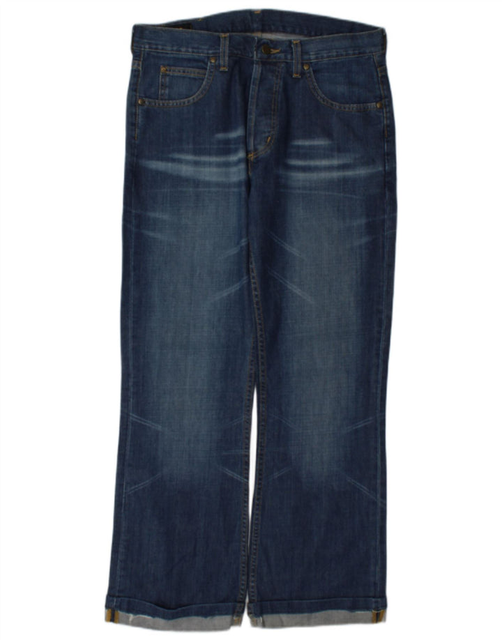Мужские прямые джинсы Lee Denver W33 L29, синий хлопок