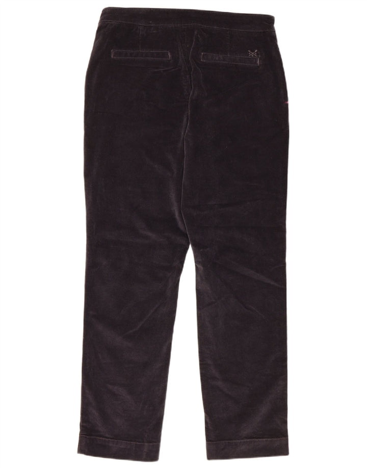 ОДЕЖДА ДЛЯ ЭКИПАЖА Женские вельветовые брюки UK 12 Medium W30 L28 Темно-синие