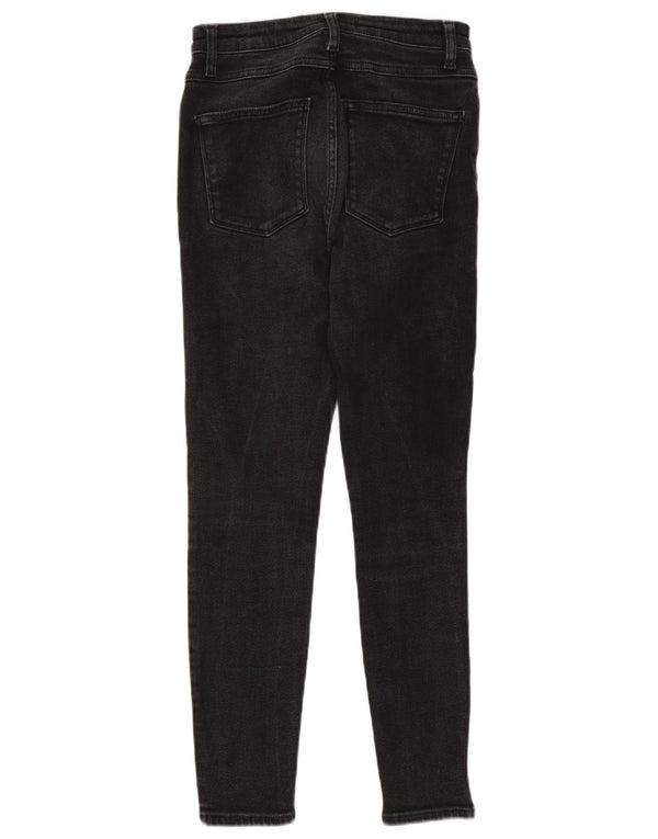 Женские джинсы скинни Zara с высокой посадкой EU 36 XS W26 L26 Серые