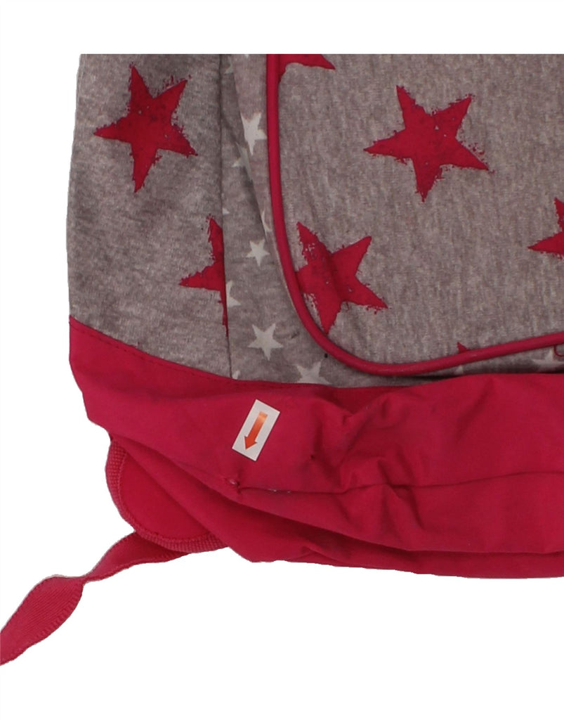 UNITED COLORS OF BENETTON Girls Backpack One Size Pink Geometric Polyester Vintage United Colors of Benetton and Second-Hand United Colors of Benetton from Messina Hembry 