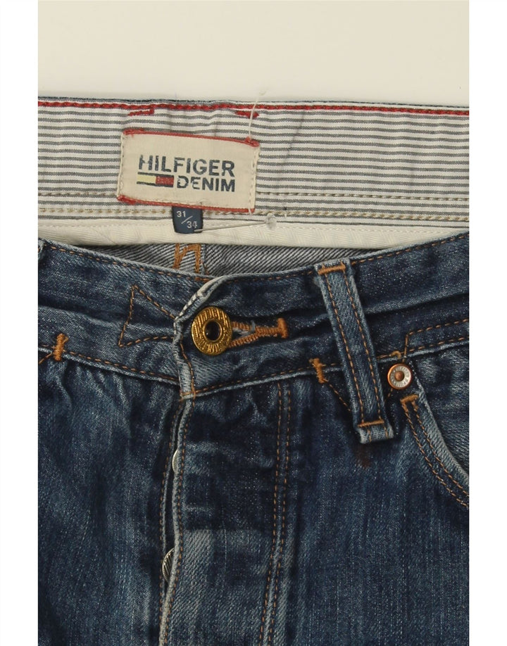 TOMMY HILFIGER Mens Slim Jeans W31 L34  Blue Cotton Vintage Tommy Hilfiger and Second-Hand Tommy Hilfiger from Messina Hembry 
