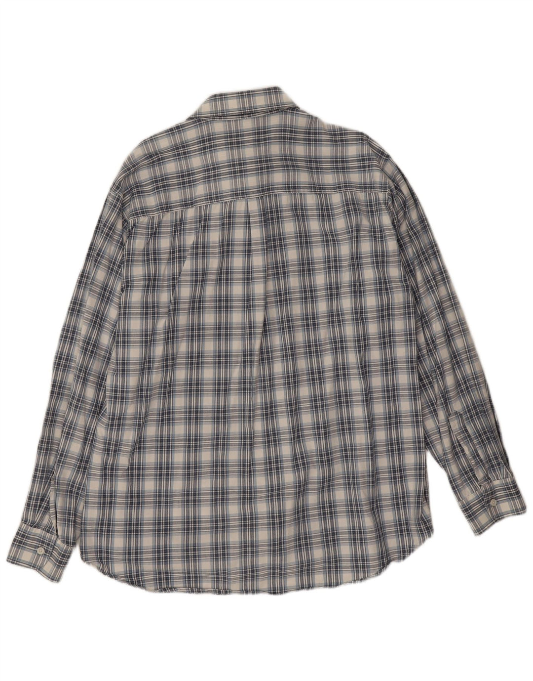 Мужская рубашка Carrera размер 43/44 XL синяя клетка