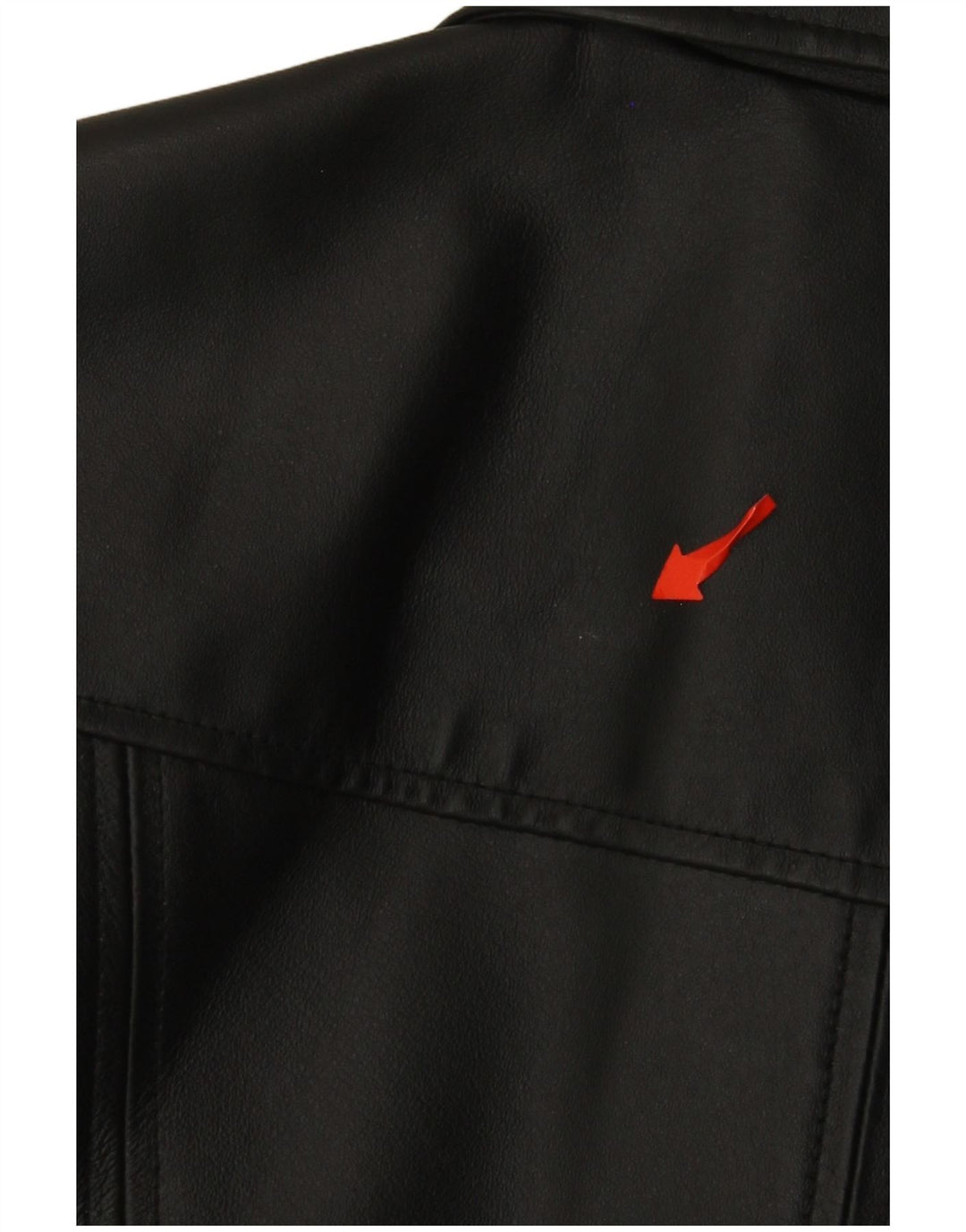 Женская кожаная куртка Covington UK 14, черная кожа среднего размера